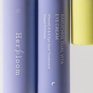 Kem Mắt HERBLOOM Bakuchiol Dual Vita Elixinhstore, Kem Mắt Giảm 4 Loại Nếp Nhăn Cải Thiện Quầng Thâm