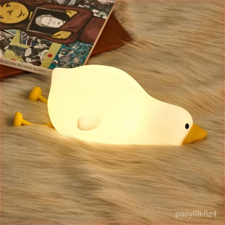 Đèn ngủ vịt Quack mới, đèn ngủ cho trẻ em, đèn ngủ sạc lại, đèn ngủ cạnh giường, đèn ngủ sáng tạo