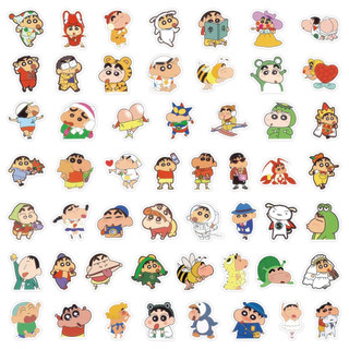 100 Sticker Shin Cậu Bé Bút Chì hình dán trang trí sổ tay điện thoại laptop góc học tập