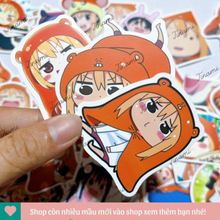 Bộ 100 sticker himouto umaru chan anime cô em gái hai mặt dùng trang trí sưu tầm quà tặng