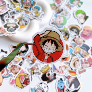 Bộ 100 sticker one piece luffy không trùng nhau tặng kèm 20 sticker dùng trang trí và làm quà tặng