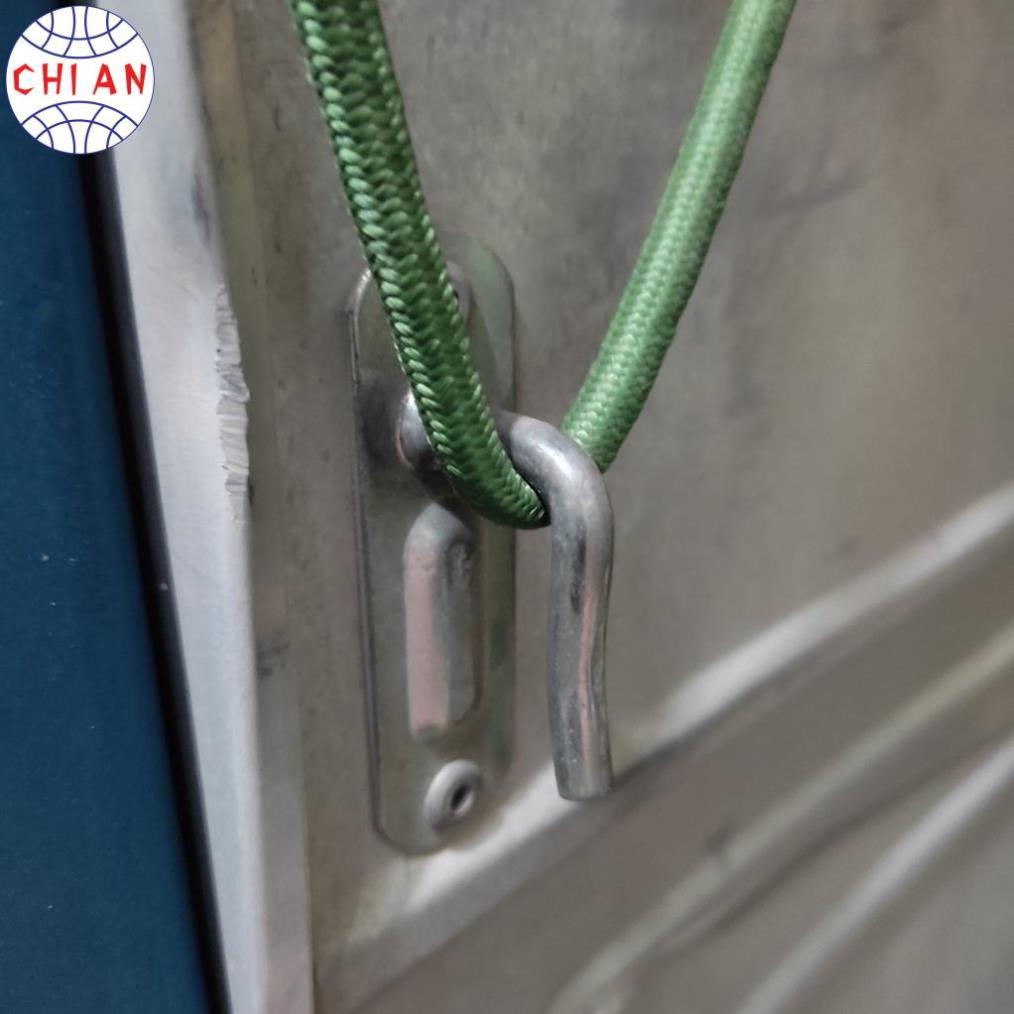 GIÁ SỈ 10-50 Móc bạt xe tải inox 7.5cm – Móc buộc bạt, móc thùng xe ô tô siêu chắc