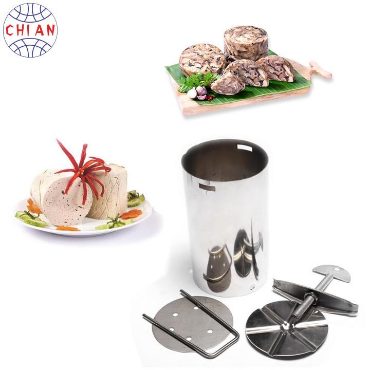 GIÁ SỈ 3-5 Khuôn Làm Giò Inox Cao Cấp – Dụng Cụ Ép Giò Thủ, Giò Xào Tại Nhà Tiện Lợi, An Toàn