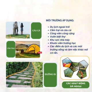 Thuốc Bột Đuổi Rắn Rết Hiệu quả 90 Ngày An Toàn Cho Người Và Thú Cưng Dùng Cho Sân Vườn, Nông Trại Ngói- BDR02