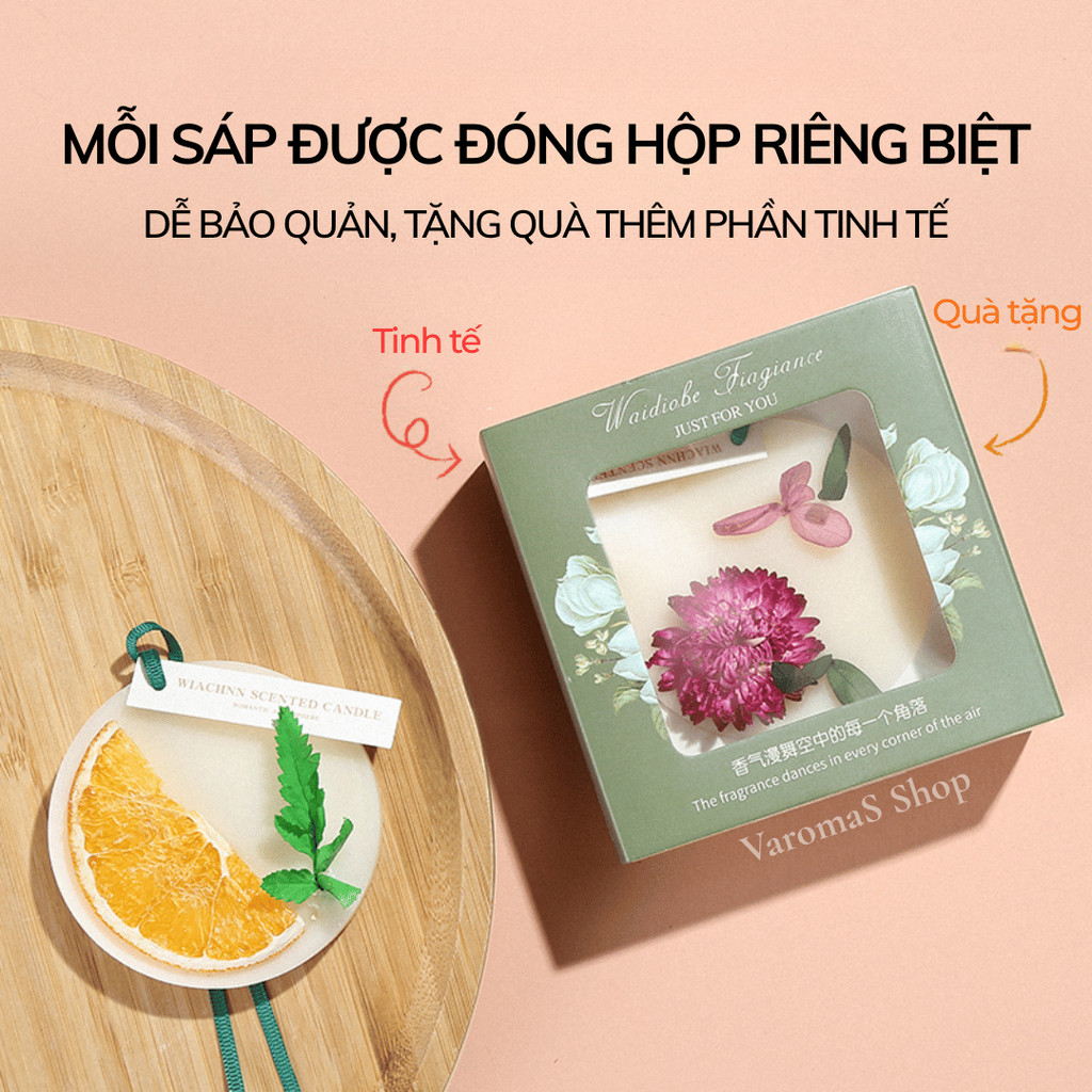 Sáp Thơm VaromaS ST02 Hương Dịu Nhẹ Treo Tủ Quần Áo, Xe Hơi, Phòng Ngủ