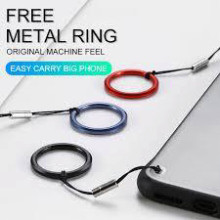 Dây đeo điện thoại dạng vòng xỏ tay bằng kim loại