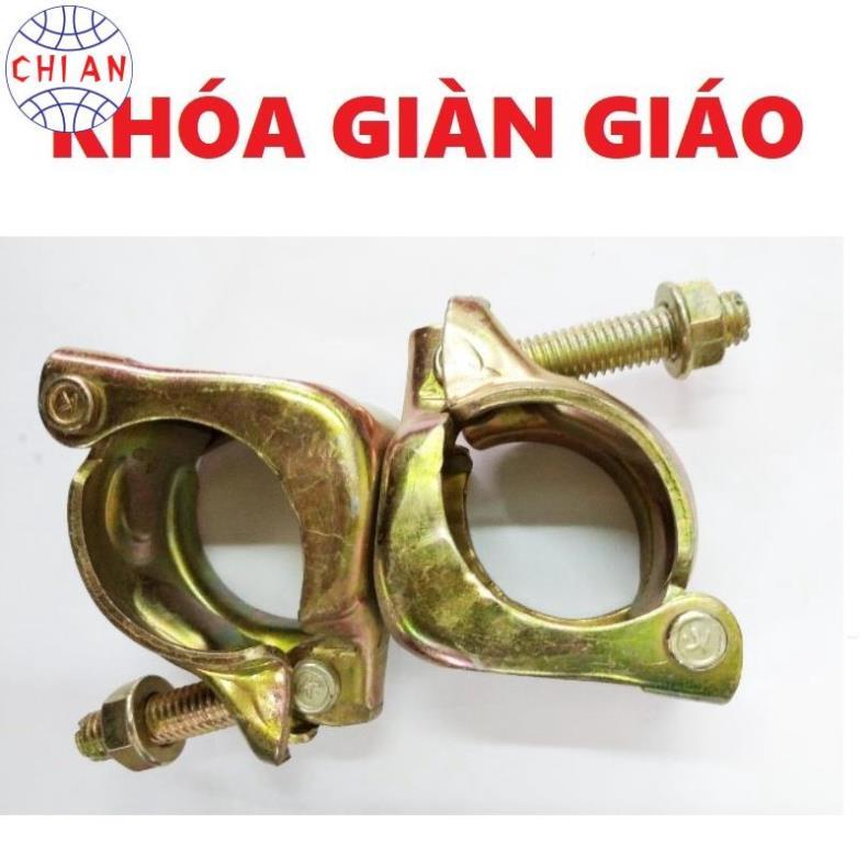 KHÓA GIÀN GIÁO (CÙM XOAY D48 - COMBO 10 CÁI) HÀNG CHUYÊN DỤNG CHO CÔNG TRÌNH SIÊU DÀY DẶN CHẮC CHẮN