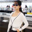 Áo Sweater Basic Nữ Tay Dài 2407005