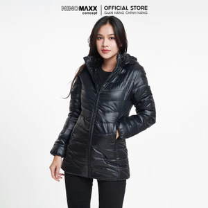 Áo Khoác Phao Nữ Chần Gòn Có Nón NINOMAXX 1805118