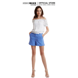 Quần Short Nữ Nano Ngắn Suông Trơn Có Túi N&M Thương Hiệu NINOMAXX 2001019