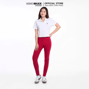 Quần Legging Nữ Kaki Thun Co Giãn Tốt Tôn Dáng NINOMAXX 1806098