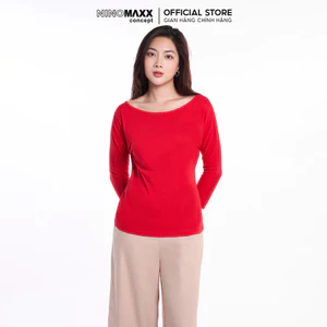 Áo Thun Nữ Tay Dài Cotton N&M Thương Hiệu NINOMAXX 1811099