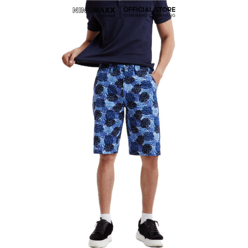 [CÒN SIZE 27, 28,29] Quần Short Nam Kaki Chuẩn Form N&M Thương Hiệu NINOMAXX 2006011