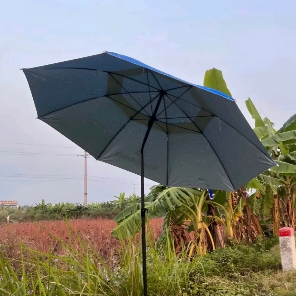Ô đi câu cá Giọt Nước 1m8 hàng loại 1 ô dù che nắng mưa xoay được 360° chống tia UV chống gió mạnh gujja