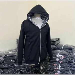 Áo khoác nỉ lót vân i-o chất nỉ tàu mũ 2 lớp dập hoạ tiết dành cho nam nữ from dáng unisex Hot Trend 2025