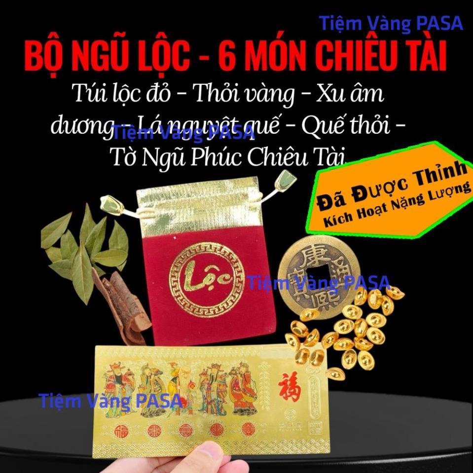 <RƯỚC LỘC> (Có Hương Dẫn Kèm) Bộ Ngũ Lộc Chiêu Tài Cực Hiệu Quả , Mẹo Phong Thủy Nuôi Tiền Cái Đài Loan