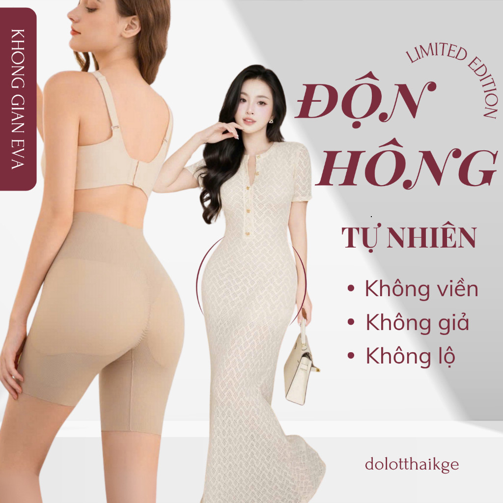 Thiết kế của Quần Định Hình 3D Co Giãn Tiêu Chuẩn