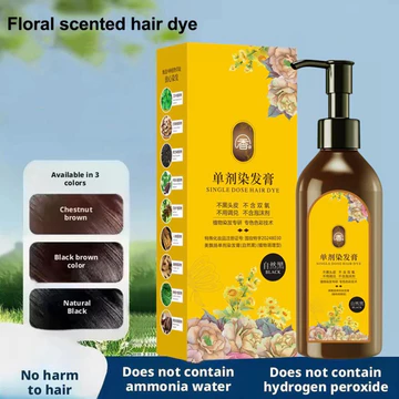 Chiết Xuất Thực Vật Thuốc Nhuộm Tóc Thảo Dược Dầu Gội Thuốc Nhuộm Hoa Tóc Thơm F0d5