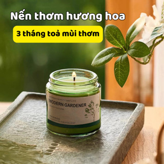Nến thơm hương hoa tự nhiên, nến thơm không khói giúp thư giãn và thơm phòng, quà tặng,Trang trí decor nhà cửa NH06
