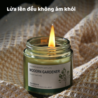 Nến thơm hương hoa tự nhiên, nến thơm không khói giúp thư giãn và thơm phòng, quà tặng,Trang trí decor nhà cửa NH06