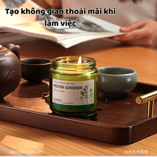 Nến thơm hương hoa tự nhiên, nến thơm không khói giúp thư giãn và thơm phòng, quà tặng,Trang trí decor nhà cửa NH06