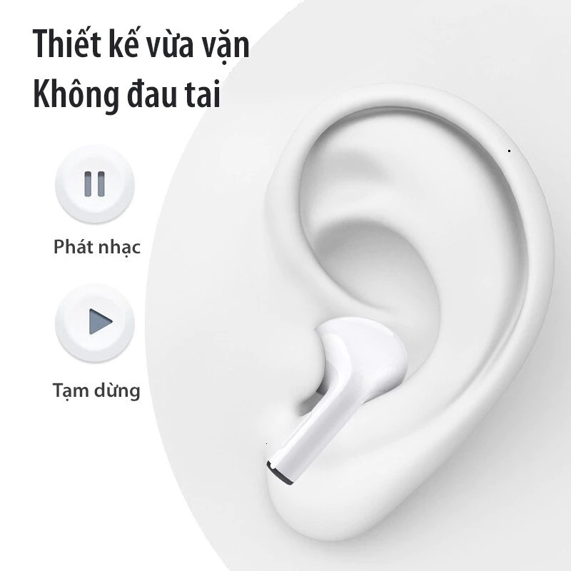 Tai Nghe Bluetooth Không Dây Hổ Vằn Bản 3 Bass Cực Căng, Full Tính Năng Pin 8 Tiếng