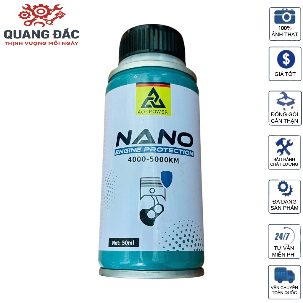 PHỤ GIA NHỚT NANO ENGINE PROTECTION – BẢO VỆ ĐỘNG CƠ TỐI ƯU | Shopee ...