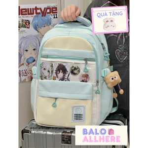 BaLo (XINHXINH) [ORDER] Balo Đi Học Lớn Nhiều Ngăn Chống Nước BL301