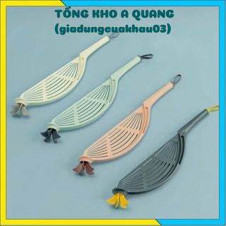 LỌC NƯỚC SẠCH VÀ RỬA TRÁI CÂY RAU CỦ DỄ DÀNG - Cây Chặn Nước Vo Gạo Tiện Lợi,Dụng Cụ Gạn Nước Vo Gạo Chống Tràn