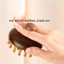 Lược gỗ đàn hương massage giảm rụng tóc massage da đầu chống tĩnh điện - Mỹ nghệ dưỡng sinh HT