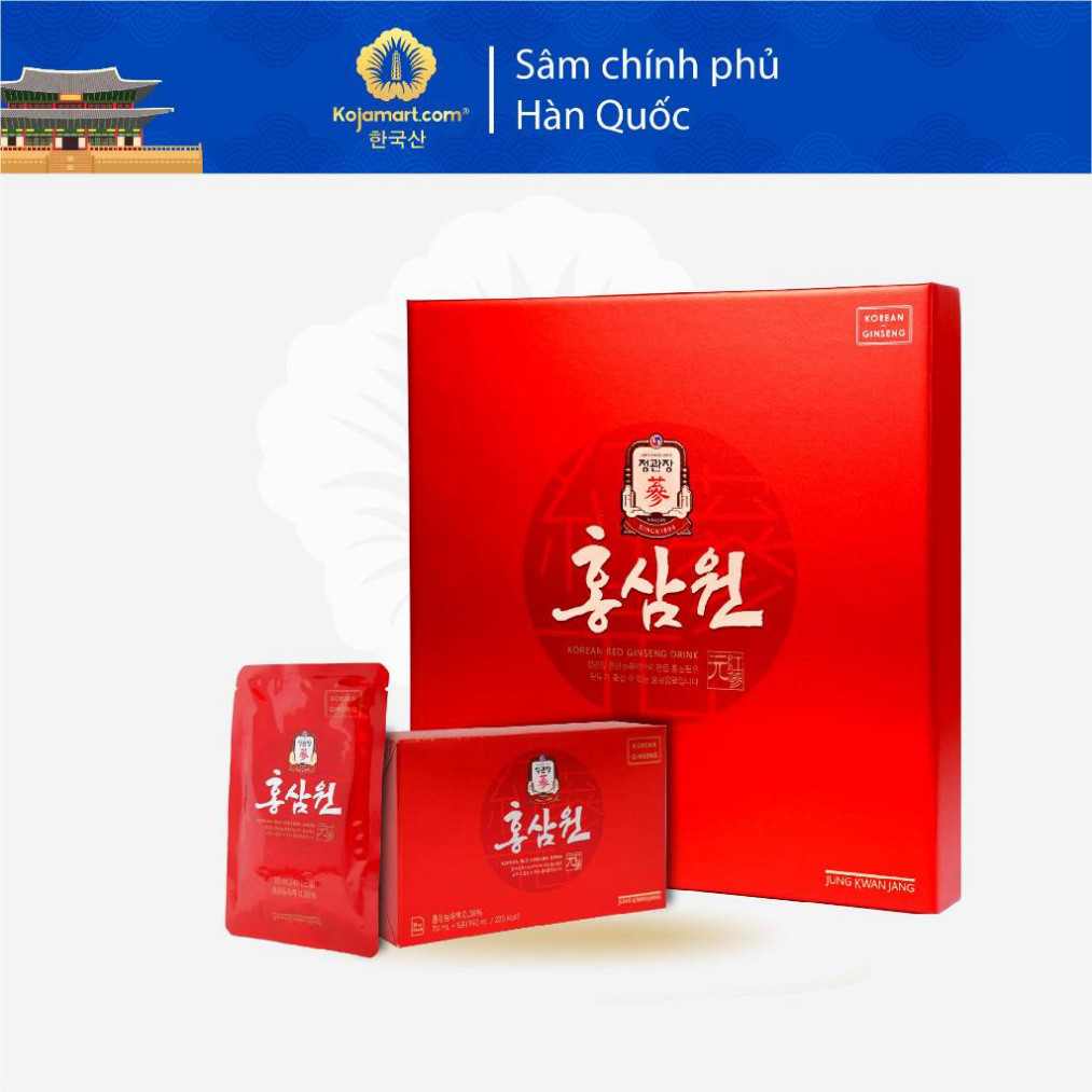 Nước Uống Hồng Sâm Won KGC Jung Kwan Jang 6 Năm Tuổi Chất Lượng Từ Hàn Quốc ( hàng mới về )