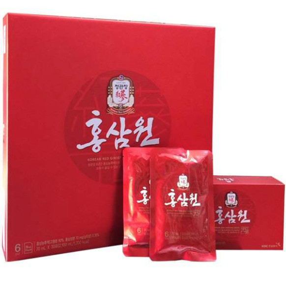 Nước Hồng Sâm Won KGC Hàn Quốc (Hộp 30 Gói mỗi 50 - 70ml) - Sản phẩm từ Korepharma. ( hàng mới về )