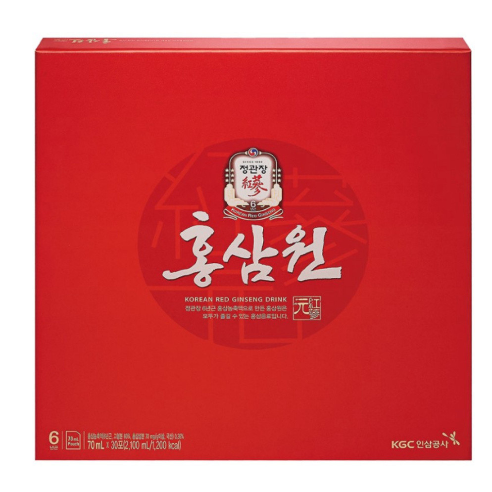 Nước Hồng Sâm Won KGC Hàn Quốc (Hộp 30 Gói mỗi 50 - 70ml) - Sản phẩm từ Korepharma. ( hàng mới về )
