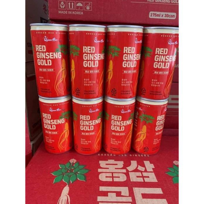 [Hàng Chính Hãng] Nước Hồng Sâm Hàn Quốc - Thùng 30 Lon 175ml, Tăng Cường Sức Khỏe ( hàng mới về )