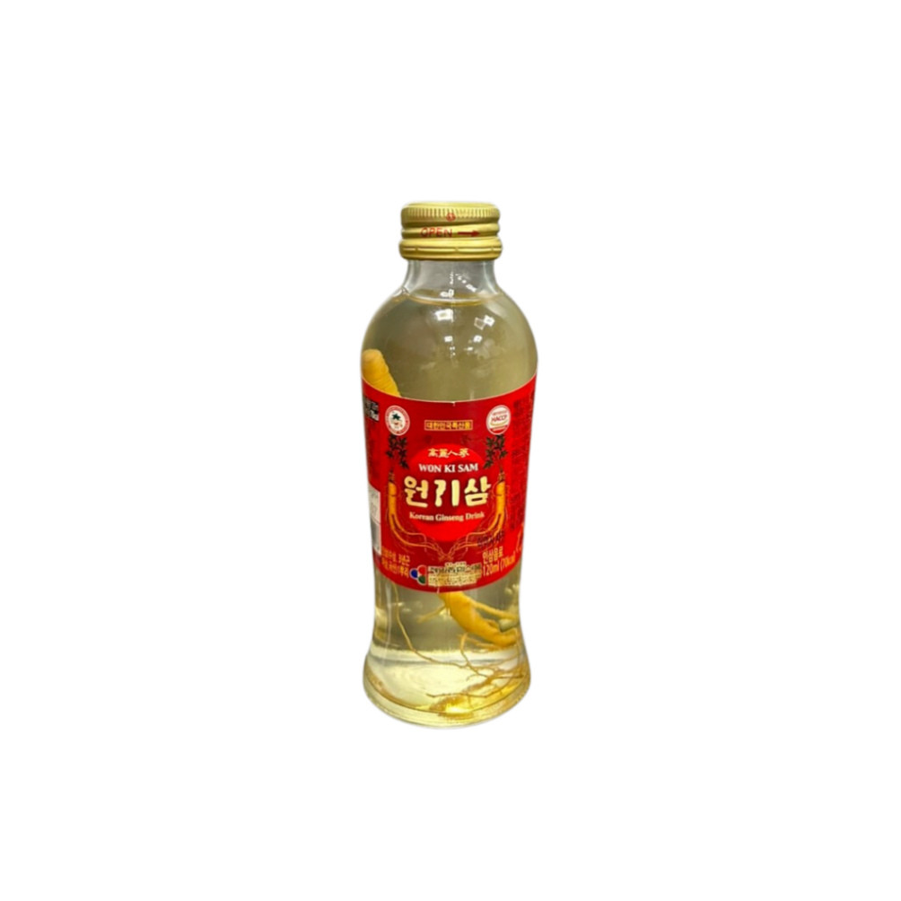 Gói 10 Chai Nước Hồng Sâm Củ Hàn Quốc WonKiSam 120ml - Giao Hoả Tốc Tại Hồ Chí Minh ( hàng mới về )