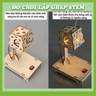 Đèn bàn thông minh - Đồ chơi STEM STEAM - Học liệu
