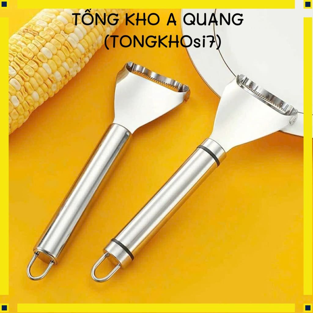 NẠO TÁCH HẠT BẮP THIẾT KẾ CẦM TAY TIỆN LỢI - Thiết Bị Nạo Ngô Tiện Lợi Dễ Dàng Làm Sạch,Dụng Cụ Nạo Tách Hạt Ngô Inox