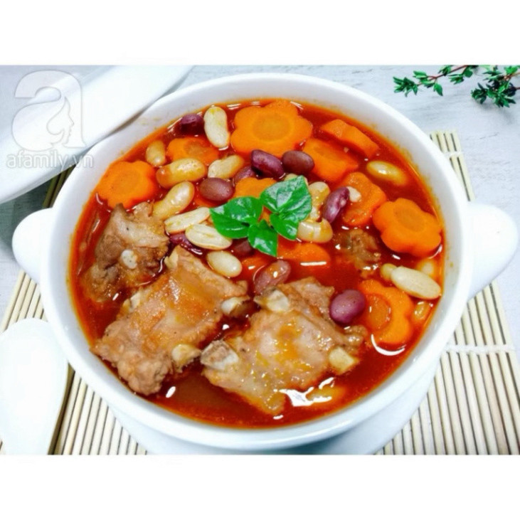 [Combo 5 hộp] Sườn Nấu Đậu Vissan 170g Chính Hãng Date 2029 Ăn Liền Tiện Lợi