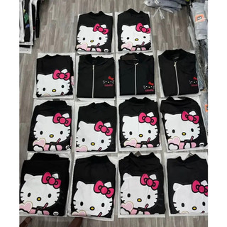 Áo Khoác Gío Hello Kitty Cute 2 Lớp Vải Gío Xịn Cá Tính Chống Nước, Cản Bụi Hot Trend 2025