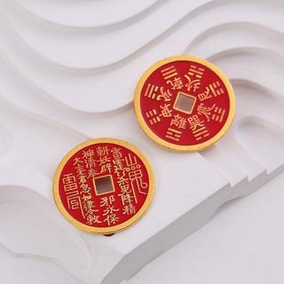 ĐỒNG XU CHU SA 2.8CM T.RỪ T.À H.Ộ THÂN - LOẠI 1 - BẰNG ĐỒNG THAU