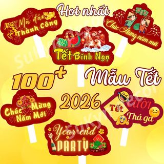 (TẤT NIÊN,TẾT, GIÁNG SINH) hashtag đám cưới,biển cầm tay đám cưới chụp ảnh theo yêu cầu 2026