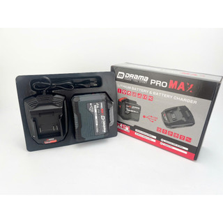 Combo Pin sạc 20cell DRAMA tích hợp cổng USb kèm sạc cam 2a pin dòng xả cao
