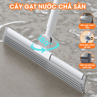 Cây gạt nước chà sàn đa năng, Chổi gạt nước sàn nhà, cây gạt nước nhà tắm Life Plus - CS02