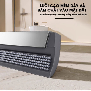 Cây gạt nước chà sàn đa năng, Chổi gạt nước sàn nhà, cây gạt nước nhà tắm Life Plus - CS02