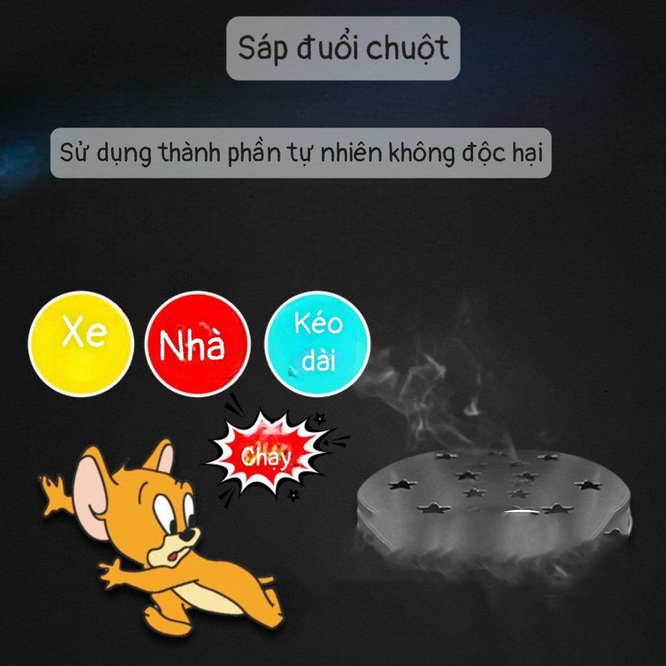 Sáp Đuổi Chuột Cao Cấp 200g Loại Tốt - Giải Pháp Chống Chuột Xâm Nhập Ô Tô Hiệu Quả