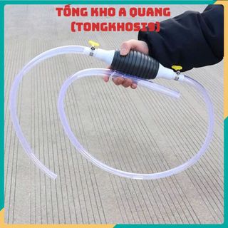 Bơm hút rượu, xăng dầu, chất lỏng bóp tay kèm dây 1m – Dụng cụ đa năng, dễ mang theo, tiết kiệm thời gian