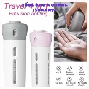 Chai Chiết 4in1 Du Lịch – Dùng Cho Sữa Rửa Mặt, Toner, Lotion