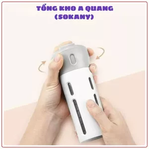 Bộ Chai Chiết 4 Trong 1 Du Lịch, Chai Chiết Dầu Gội, Sữa Tắm, Sữa Rửa Mặt