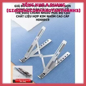 Giá đỡ laptop nhôm nguyên khối – Kệ đỡ máy tính chống nóng, tản nhiệt nhanh, thiết kế sang trọng