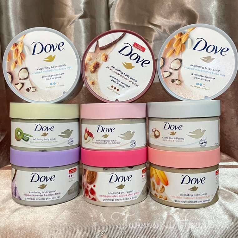 Thiết kế của Kem tẩy da chết Dove